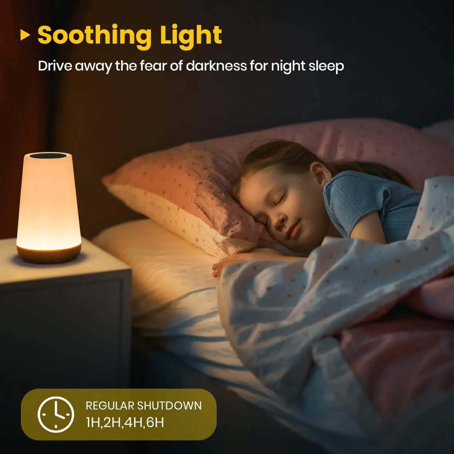 13-Color RGB Rechargeable Night Lamp