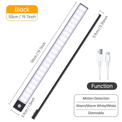 USB Motion Sensor LED Cabinet Light