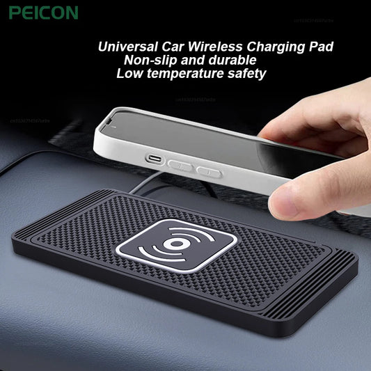 Fast Wireless Car Charger & Phone Holder
